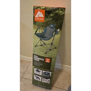 Ozark Trail Swing Hammock Chair Outdoor Camping Beach Backyard Green Portable